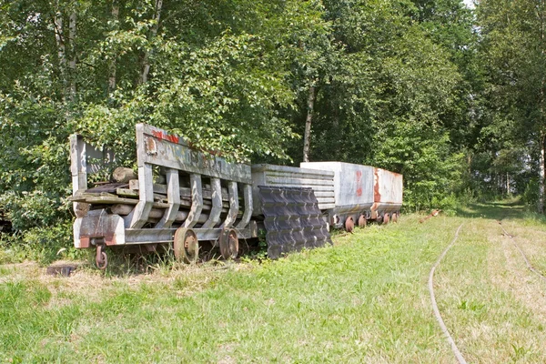 Erica, Netherlands - July 20, 2014: Railroad museum in Erica, Netherlands — Stock Photo, Image