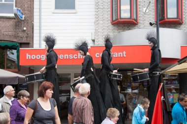 Hoogeveen, Hollanda: 18 Ağustos 2011 hareket kapatın.
