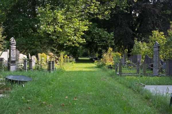 Cemitério em Hoogeveen — Fotografia de Stock