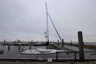 Schiermonnikoog, Hollanda - 25 Ekim 2021