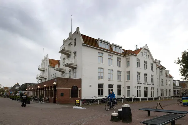 Schiermonnikoog Hollanda Ekim 2021 Schiermonnikoog Hollanda Daki Hotel Van Der — Stok fotoğraf