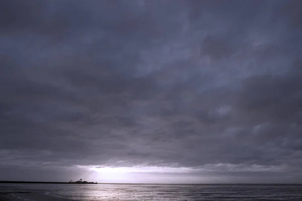 Schiermonnikoog Hollanda Ekim 2021 Wadden Denizi Wagenborg Limanı Yolcu Hizmetleri — Stok fotoğraf