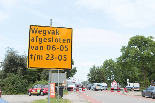 Hoogeveen Netherlands May 2022 Train Track Work Prorail Hoogeveen Netherland — Stock Photo, Image