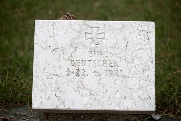 Schiermonnikoog Países Bajos Septiembre 2022 Cementerio Vredenhof Schiermonnikoog Países Bajos — Foto de Stock