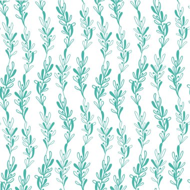 Ökseotu dallı, kusursuz bir Noel deseni. Yapraklar ve böğürtlenlerle dikey izi tekrar et. Grafik ambalaj desenli tasarım, yeni yıl duvar kağıdı. Botanik Noel geçmişi.