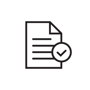 İşaretleme simgesine sahip kağıt belge