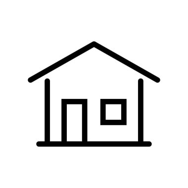 Simge Evi. Ev Simgesi. Genişletilmiş Vuruş.