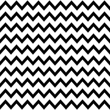 Siyah ve beyaz zikzak deseni, arka plan. Sembolsüz vektör.