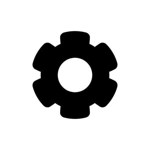 Settings Icon Gears Pictogram — Wektor stockowy