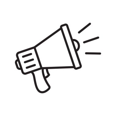 Megafon simgesi, hoparlör simgesi