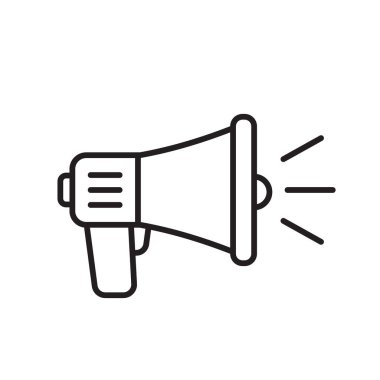 Megafon simgesi, hoparlör simgesi