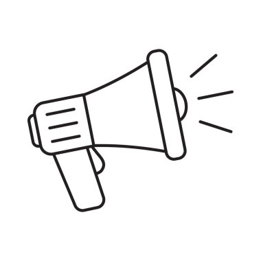 Megafon simgesi, hoparlör simgesi