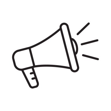 Megafon simgesi, hoparlör simgesi