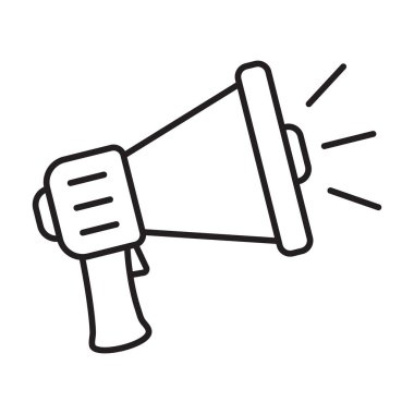 Megafon simgesi, hoparlör simgesi