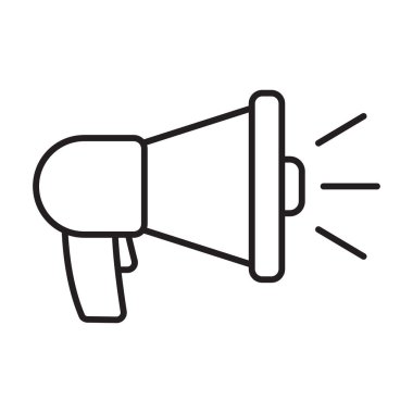 Megafon simgesi, hoparlör simgesi