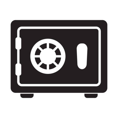 Güvenli simge, vektör izole resimleme