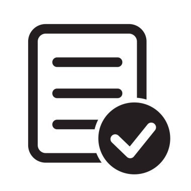 Simge veya logo izole edilmiş işaret sembolü illüstrasyonunu tamamla. Form simgesini kontrol et. Dosya Kene simgesi.