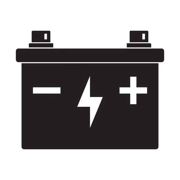 Car Battery Icon Collection Energy Power Accumulator Automotive Charge Sign — Image vectorielle