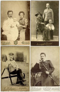 Eski aile fotoğrafları