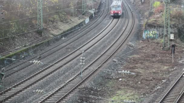 Deutsche S-Bahn — Stockvideo