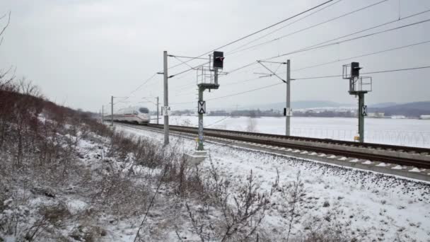 Tren ICE alemán — Vídeos de Stock