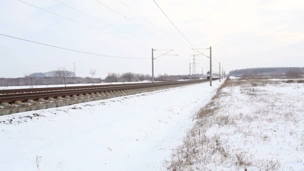 Treno ICE tedesco — Video Stock