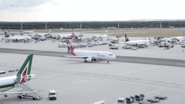 Yemenia Airbus A320 — Videoclip de stoc