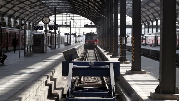 Chegando S-Bahn — Vídeo de Stock