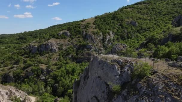 Zdrelo Gorge Perto Aldeia Stogazovac Sérvia Perto Rochas Knjazevac Riacho — Vídeo de Stock