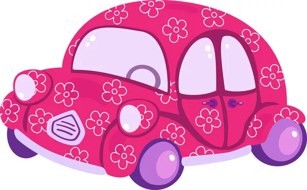 çiçekli pembe otomatik