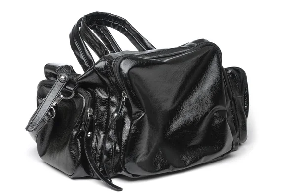 Black handbag. — Stock Photo, Image
