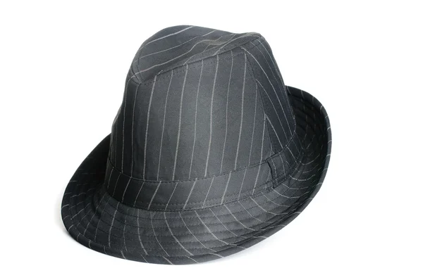 Cappello fedora nero — Foto Stock