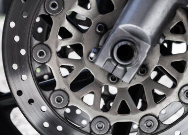 makro çekim Motosiklet fren