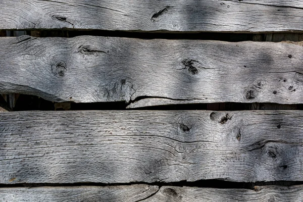 Old Retro Gray Wooden Planks Copy Space Design Text Wooden — Stockfoto