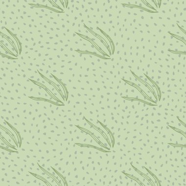 Soyut yaz karalamaları arka planda kusursuz desenler. Doğal organik botanik duvar kağıdı. Kumaş, tekstil baskısı, ambalaj, kapak tasarımı. Basit vektör illüstrasyonu.