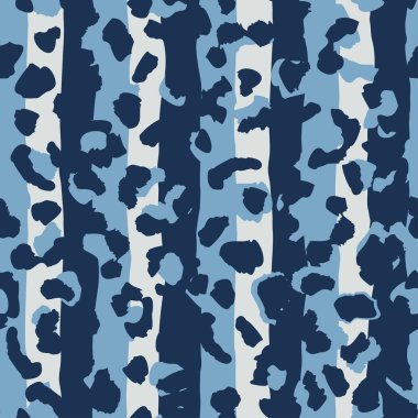 Leopar çizgileri kusursuz desen. Hayvan çizgili duvar kağıdı. Soyut çita arka planı. Kumaş, tekstil baskısı, yüzey, ambalaj, örtü için tasarım. Vintage vektör illüstrasyonu