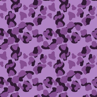 Yaratıcı çita kamuflajı kusursuz desen. Kamuflaj leopar unsurları. Düzensiz hayvan kürkü sonsuz duvar kağıdı şeklindedir. Kumaş, tekstil baskısı, ambalaj, kapak tasarımı. Vektör illüstrasyonu
