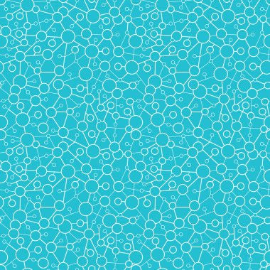 moleküler yapısı Dikişsiz desen arka plan