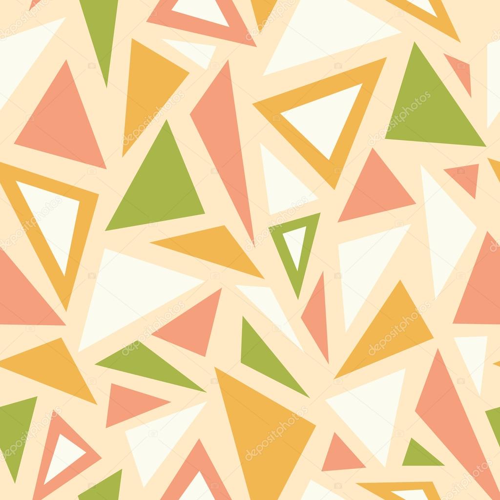 Abstract triangles seamless pattern background