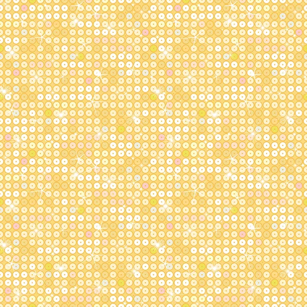 Golden sparkles seamless pattern background — Stock Vector