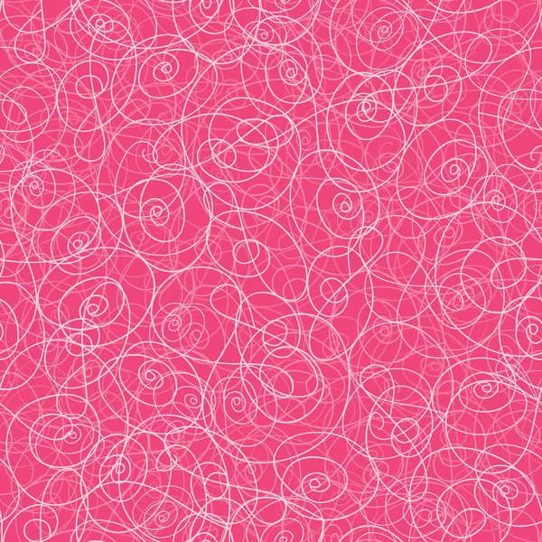 Pink swirl seamless pattern background — Stock Vector