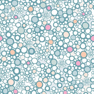 renkli baloncuklar Dikişsiz desen arka plan