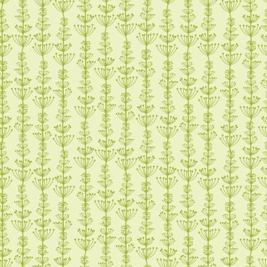 Sualtı bitkileri çizgili Dikişsiz desen arka plan