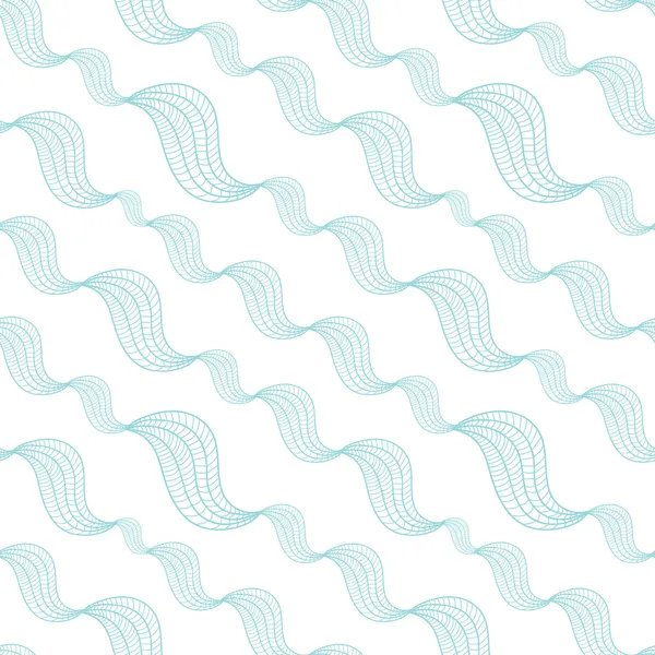 Ondas abstractas diagonales sin costura de fondo — Vector de stock