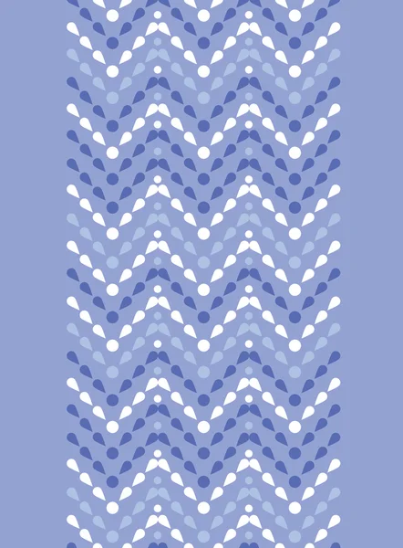 Gouttes pourpres chevron sans couture motif fond bordure verticale — Image vectorielle