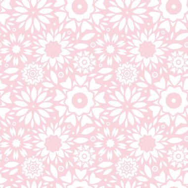 Hafif pembe soyut çiçek Dikişsiz desen arka plan