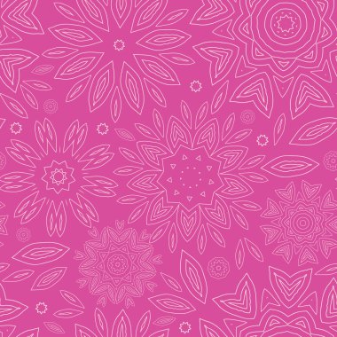 Pembe soyut çiçek doku Dikişsiz desen arka plan