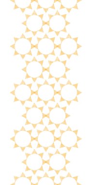 soyut Tekstil altın güneş geometrik dikey Dikişsiz desen arka plan