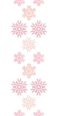 Kırmızı yılbaşı kar taneleri geometrik Tekstil doku dikey Dikişsiz desen arka plan