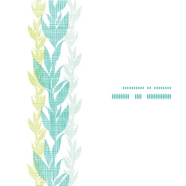 mavi yeşil yosun üzüm dikey çerçeve Dikişsiz desen arka plan